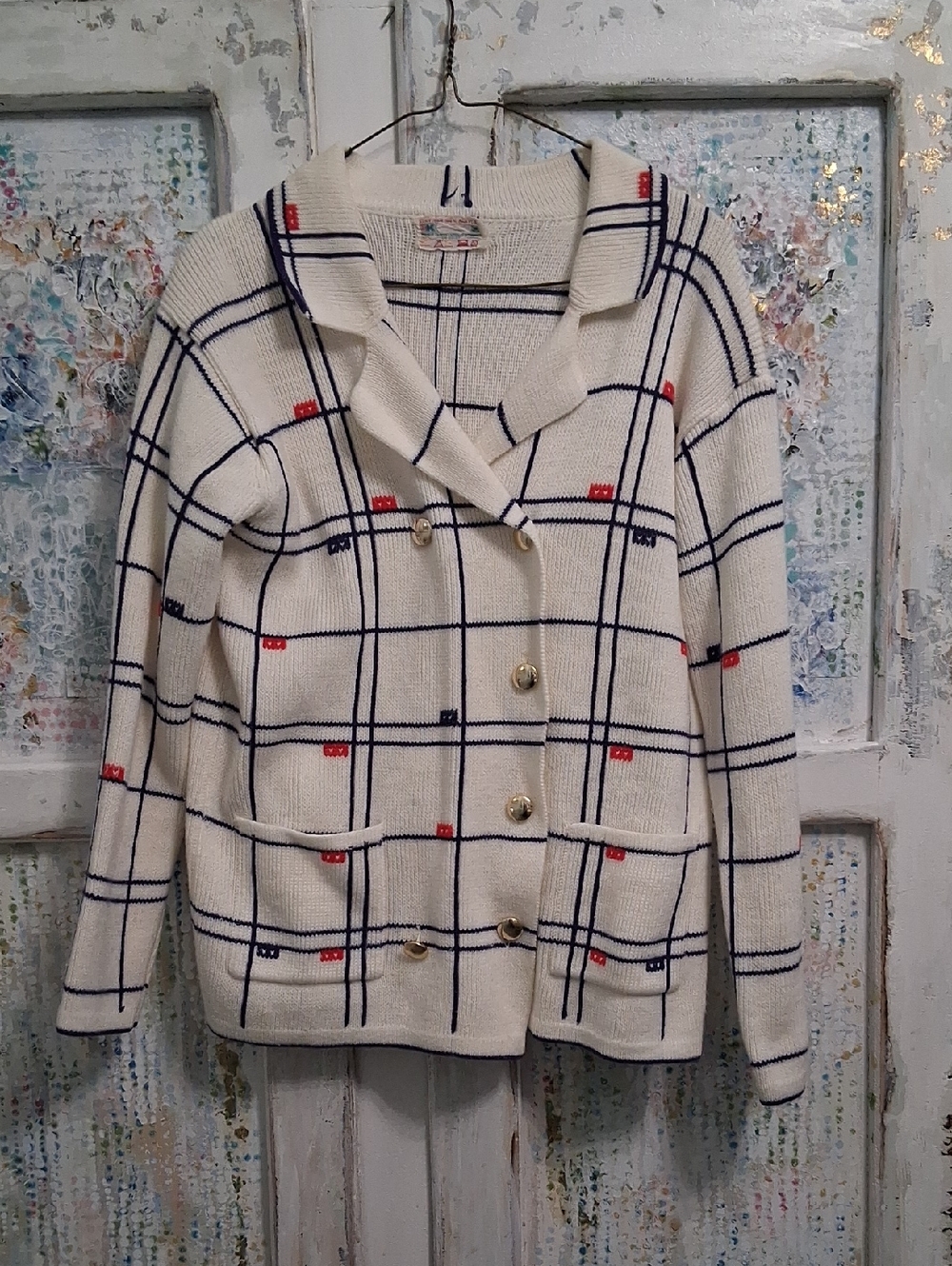Windowpane SWEATER